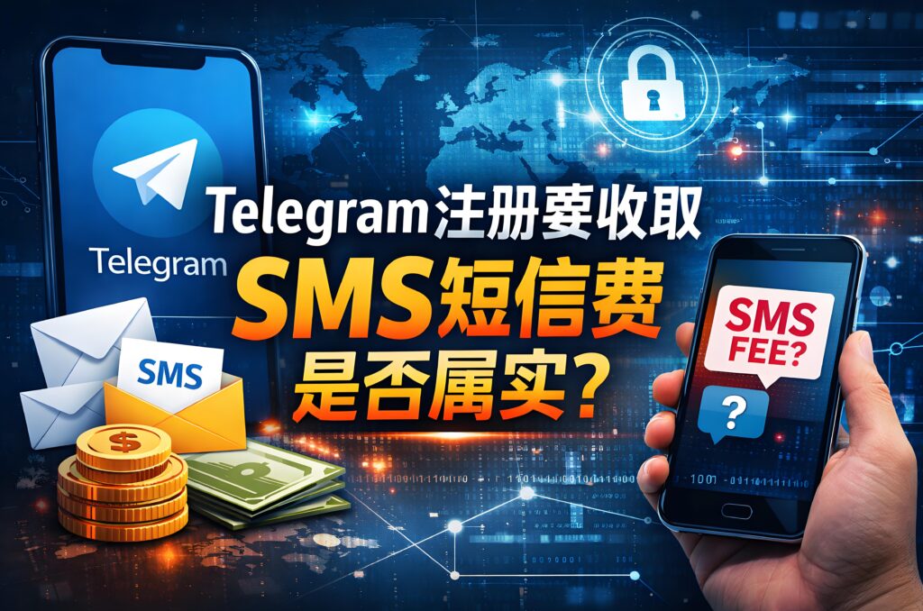 Telegram簡訊SMS是否收費真相在這！