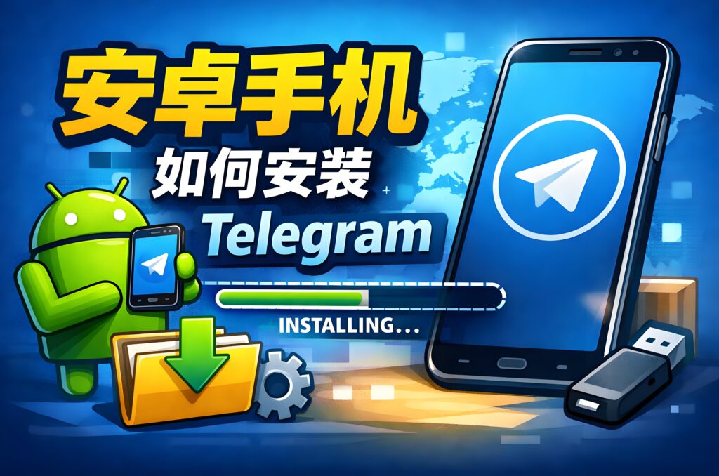 安卓手機怎麼安裝Telegram？
